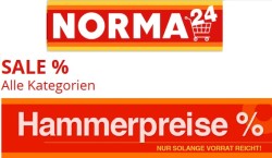 Bis zu 75% Rabatt im Sale auf norma24.de